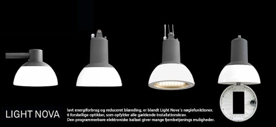 LED vejarmatur Klasse II IP66 Nova fra Neri