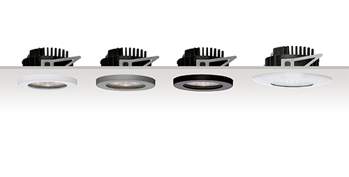 LED Downlight IP65 lav indbygningshøjde DL100 fra Hoffmeister DELUX DENMARK