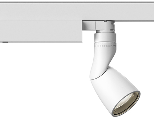 LED skinnespot til 3 faset DALI strømskinne 9W og 14W op til 1200 Lumen varm hvid Gin.a fra Hoffmeister DELUX DENMARK