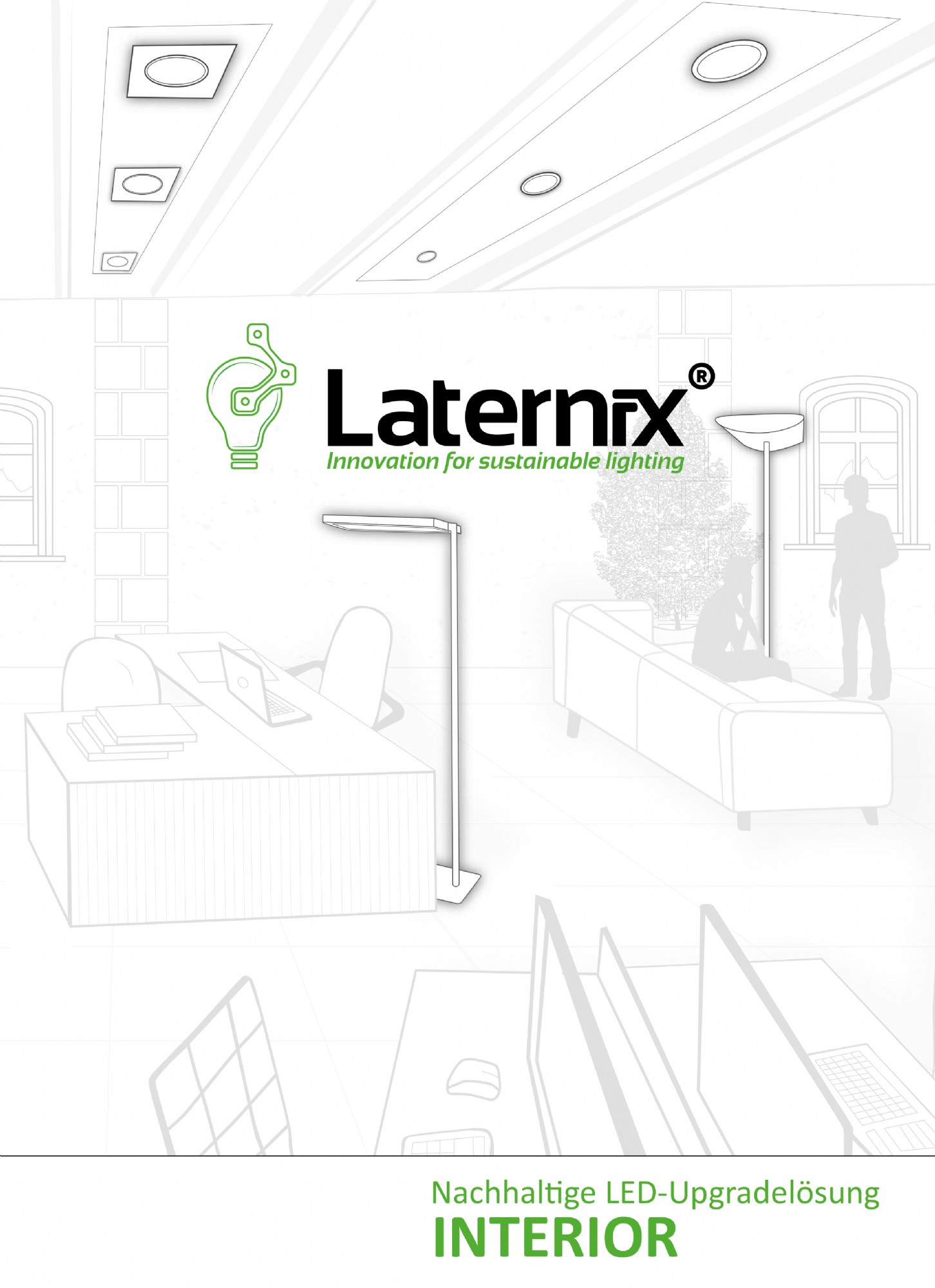  Laternix Retrofit LEDKit til indendørs glødelamper og kompaktlysrør + Metalhalogen udskift fra DELUX DENMARK