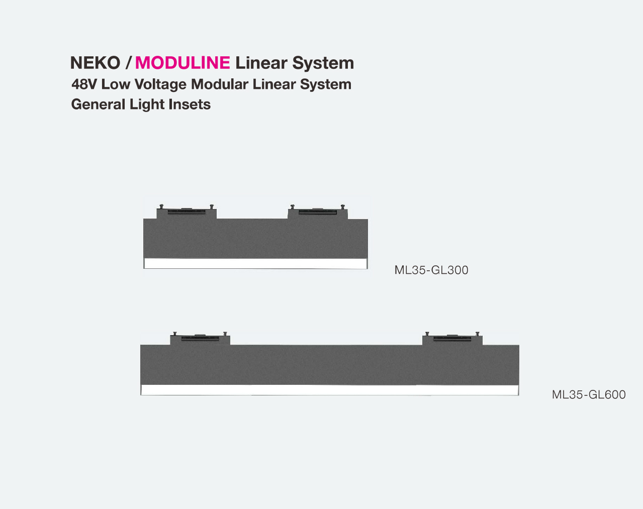 LED strømskinner, LED spot, LED loftlamer, lineær LED lyssystemer fra NEKO DELUX DENMARK