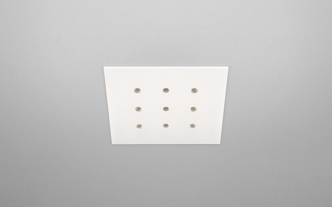 Intelligent lysstyring dynamisk belysning døgnrytme lampe High Power LED downlight LFO SPOT fra Projektleuchten DELUX DENMARK