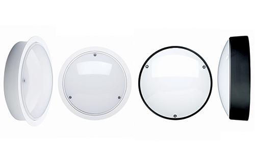 Rondo og Rondino LED armaturer vist fra flere vinkler med robust design