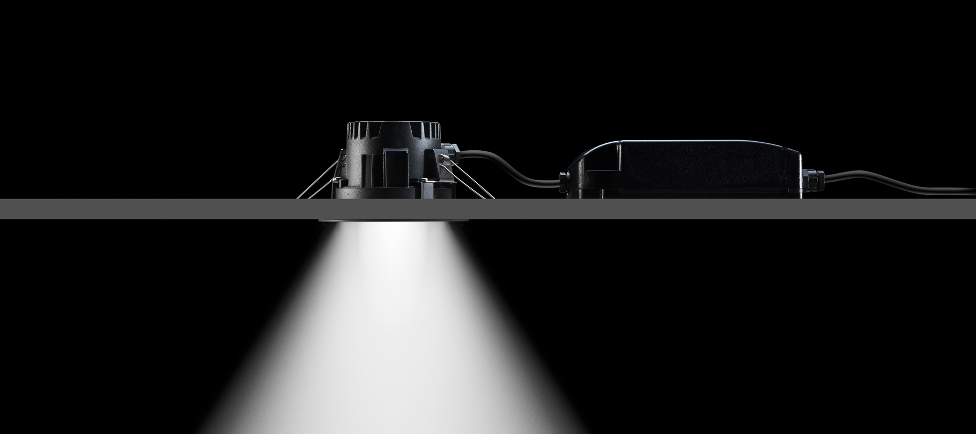 Udendørs belysning led downlight indbygningsspot IP65 fra Willy Meyer DELUX DENMARK