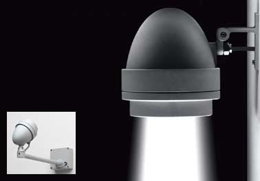 Udendørs LED facade lampe, IP65 LED projektør Nightspot fra Willy Meyer - DELUX DENMARK