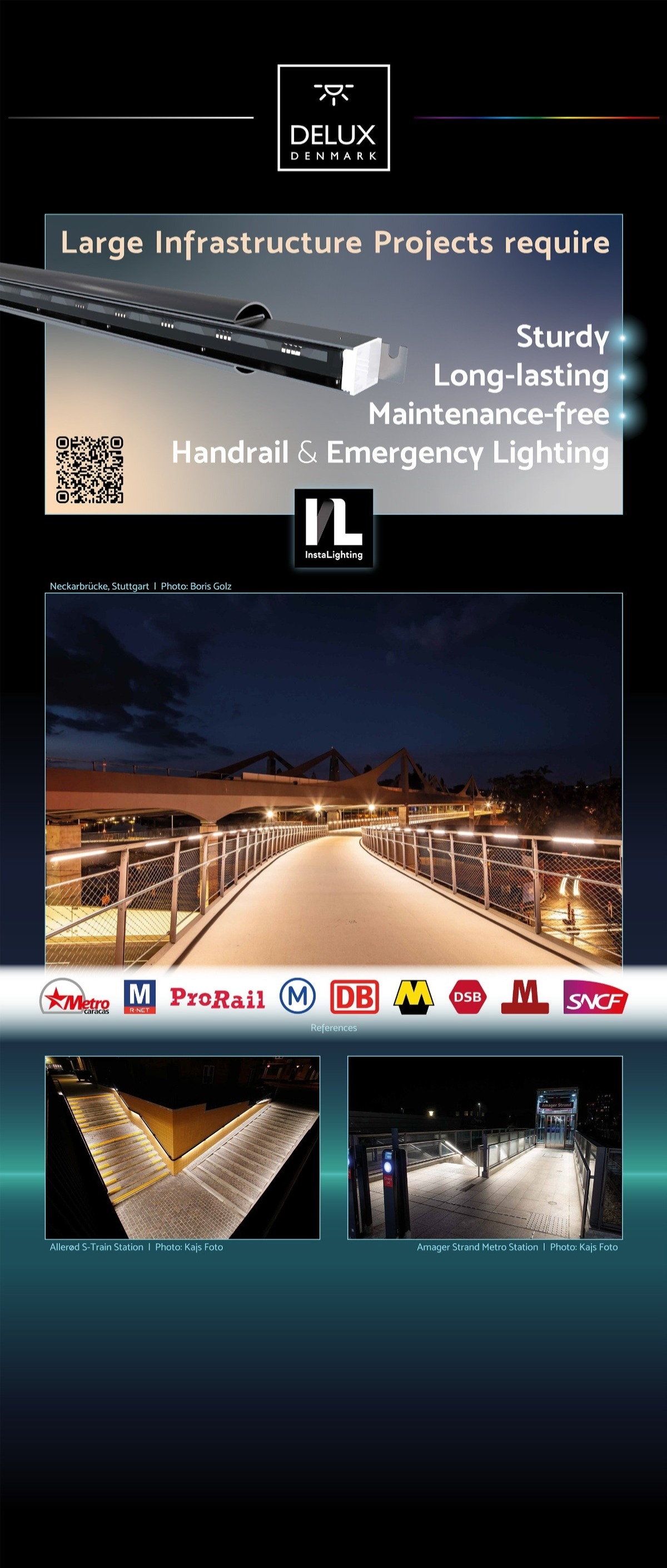 LED projektører til sportsanlæg med præcis lysstyring og lav blænding