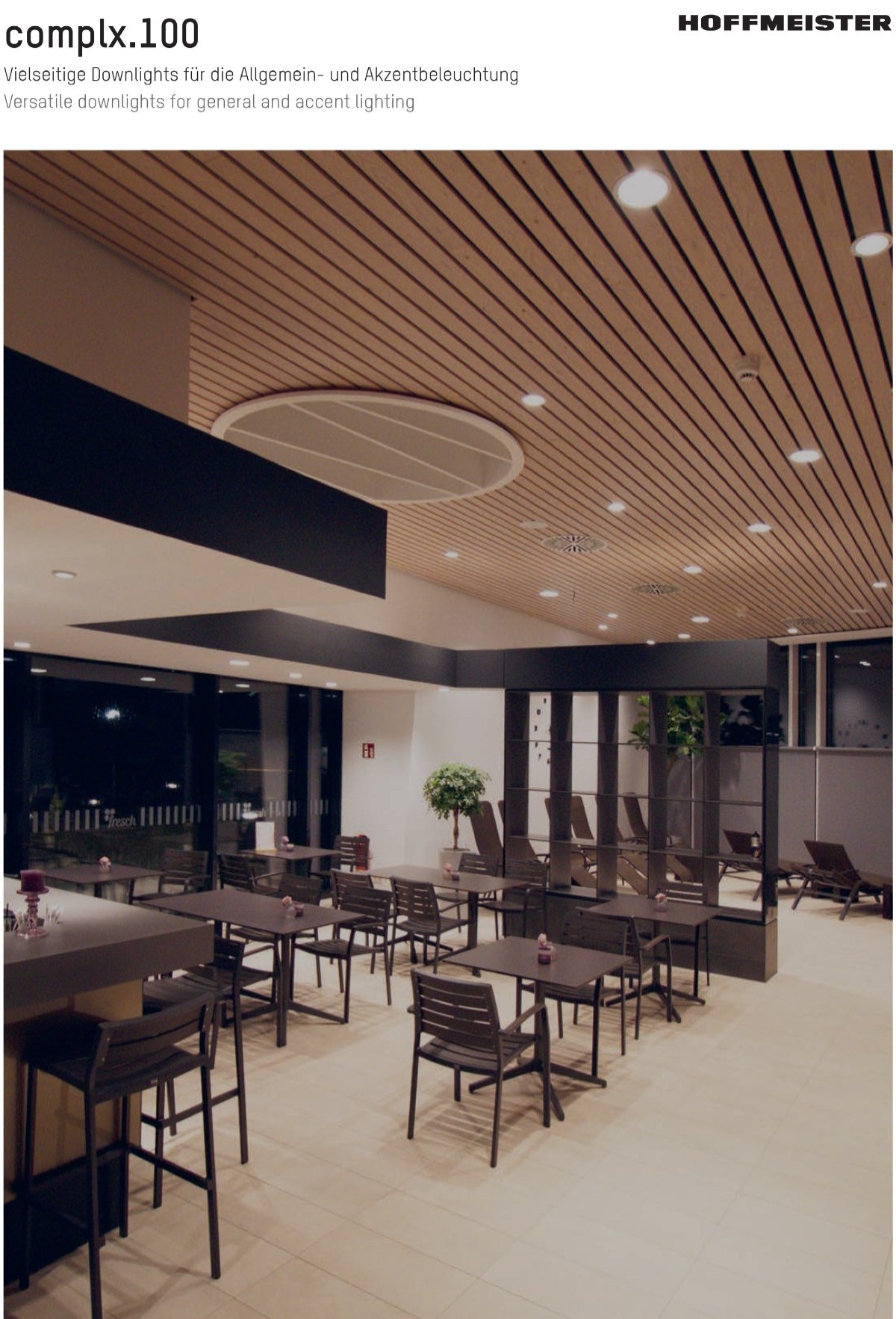 LED downlight dæmpbar DALI LED spot complex fra Hoffmeister DELUX DENMARK