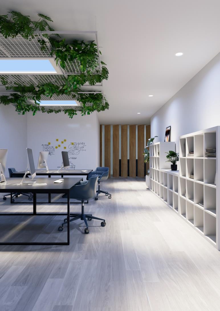 Kunstigt ovenlys, Sollys simulator, Dagslys lyssystemer, Professionel belysningsdesign med kunstigt dagslys, Intelligent belysning, CoeLux, DELUX DENMARK
