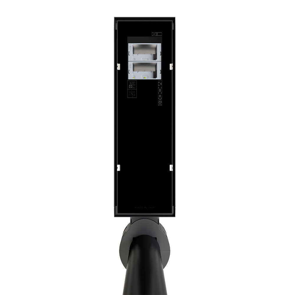 gadebelysning, vejbelysning, LED gadelampe, IP66, klasse II, vejlampe med sensor, intelligent udendørs belysning, energiebesparende belysning, lys til vej, gade, park og plads, Zhaga D4i-certificeret, Kvalitets Belysning i byen, Tunable White 